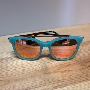 Blenders Teal Sunglasses with Reflective Lenses
